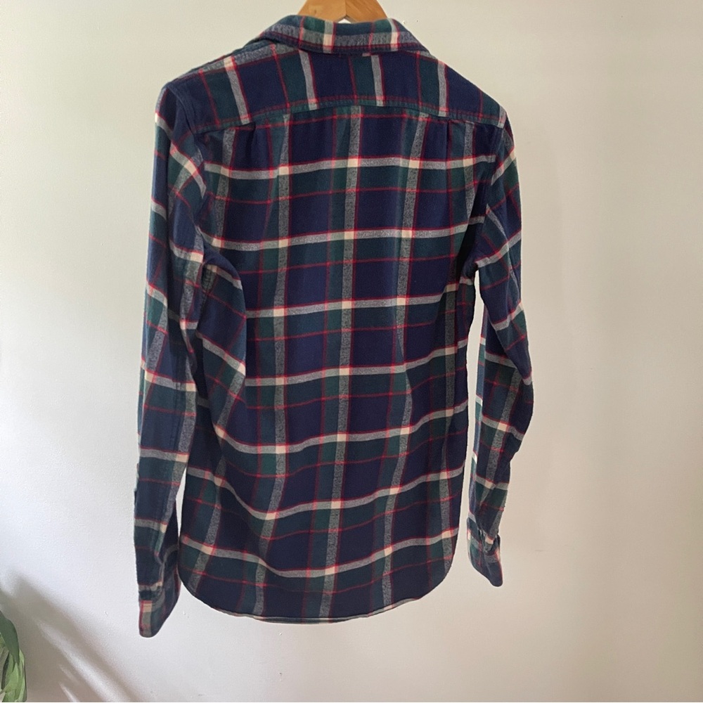 J. Crew Men's Flannel Plaid Shirt - Picture 5 of 5